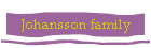 Johansson family